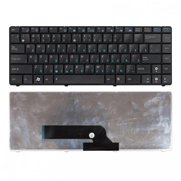 Клавиатура для ноутбука Asus K40, K40AB, K40AC, K40AD (Черная)