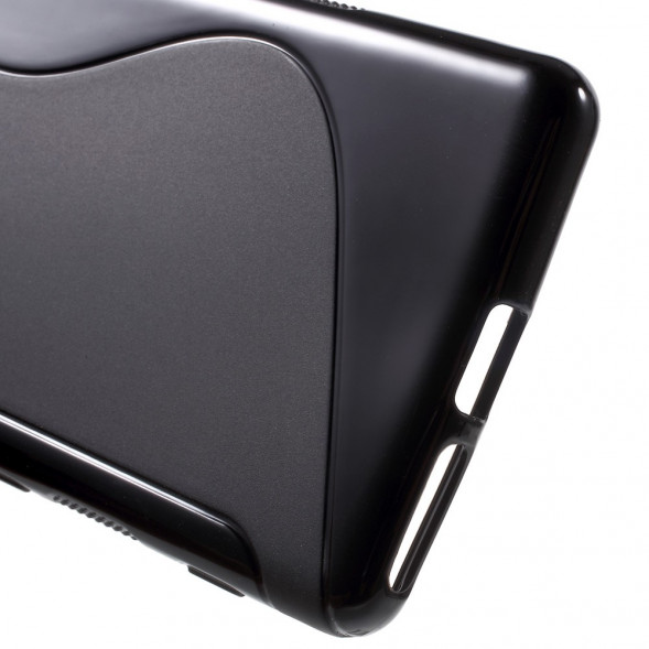 Нескользящий чехол для Sony Xperia XA, XA Dual F3111, F3112 (черный)