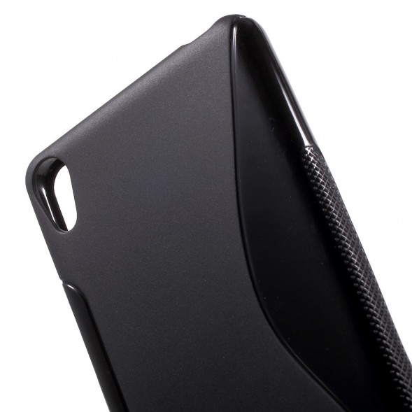Нескользящий чехол для Sony Xperia XA, XA Dual F3111, F3112 (черный)