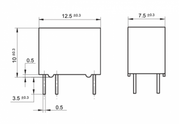 HFD23/005-1ZP Реле электромагнитное