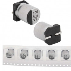 Конденсатор 100 UF 50 V 105C 8*10.5 VT