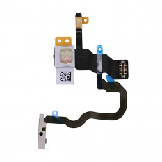Шлейф для iPhone X кнопку включения, вспышку, микрофон