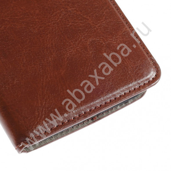 Чехол книжка для Asus Zenfone 2 ZE551ML (Коричневый)