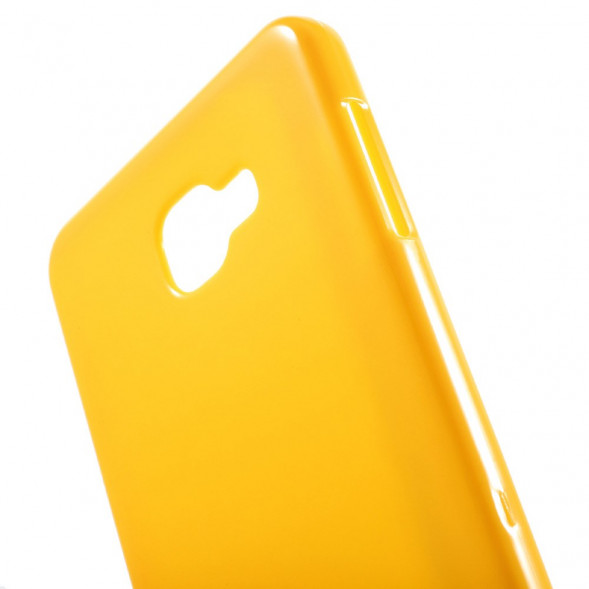 TPU Чехол накладка для Samsung Galaxy A9 (2016) (Желтый)