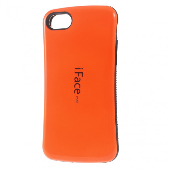 Противоударный чехол накладкой IFACE для iPhone 7 (Оранжевый)