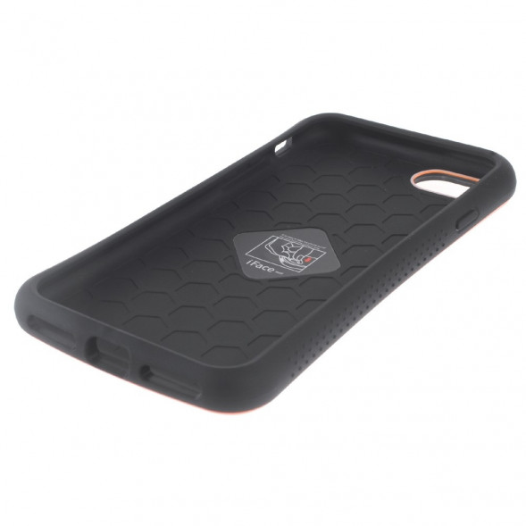 Противоударный чехол накладкой IFACE для iPhone 7 (Оранжевый)