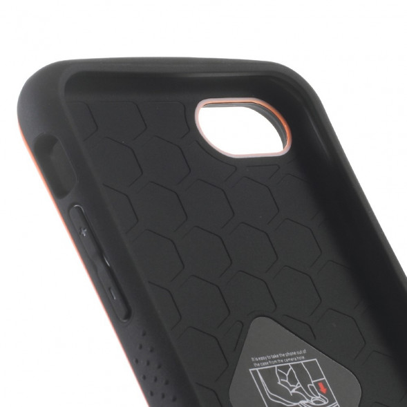 Противоударный чехол накладкой IFACE для iPhone 7 (Оранжевый)