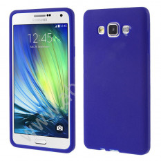 Силиконовый чехол для Samsung Galaxy A7 SM-A700F (синий)