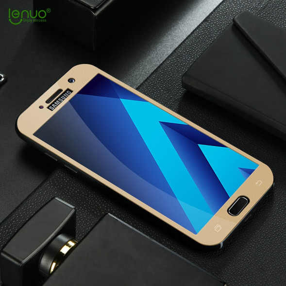 3D Защитное стекло для Samsung Galaxy A5 (2017) A520F (Золотистое)