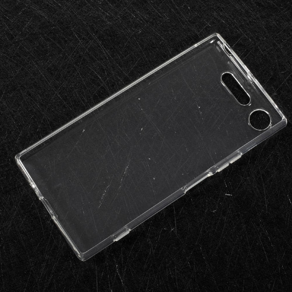 Прозрачный чехол накладка для Sony Xperia XZ1