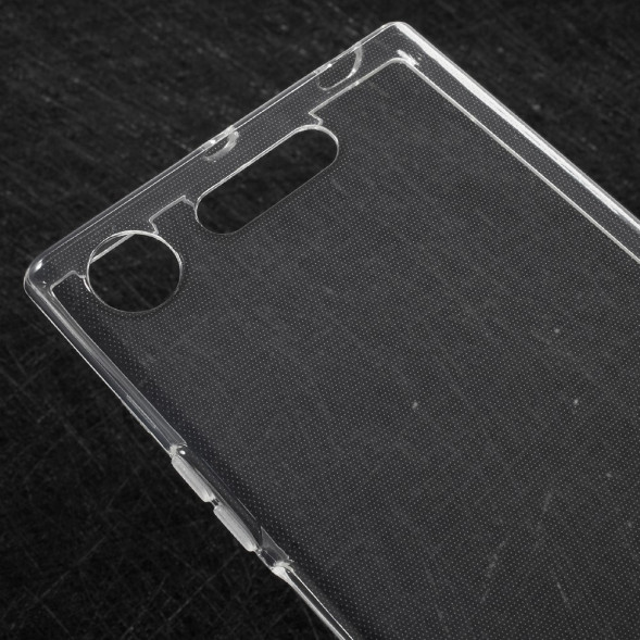 Прозрачный чехол накладка для Sony Xperia XZ1