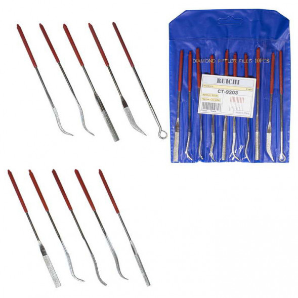 CT-9203 Набор надфилей с алмазным напылением