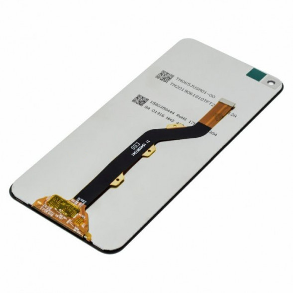 Дисплей для Tecno Camon 15 Air в сборе с тачскрином и сенсорным стеклом (Черный)