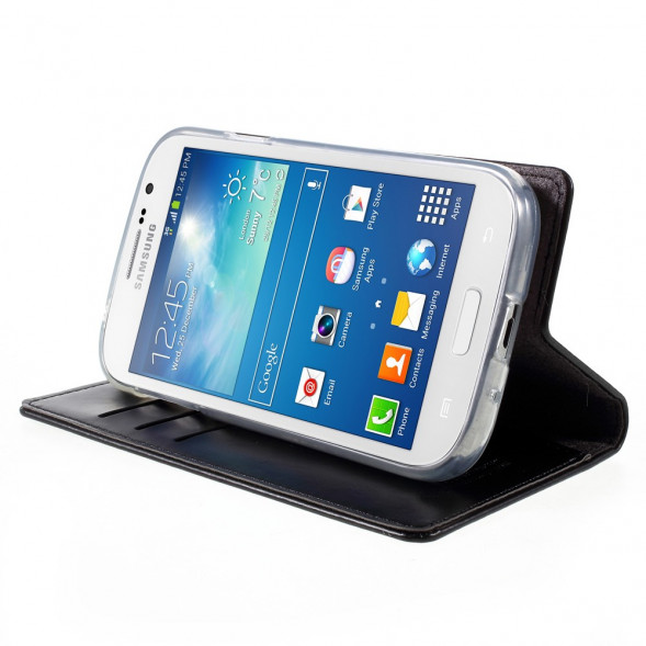 Чехол книжка для Samsung Galaxy Grand Neo i9060, i9062, i9082 (черный)