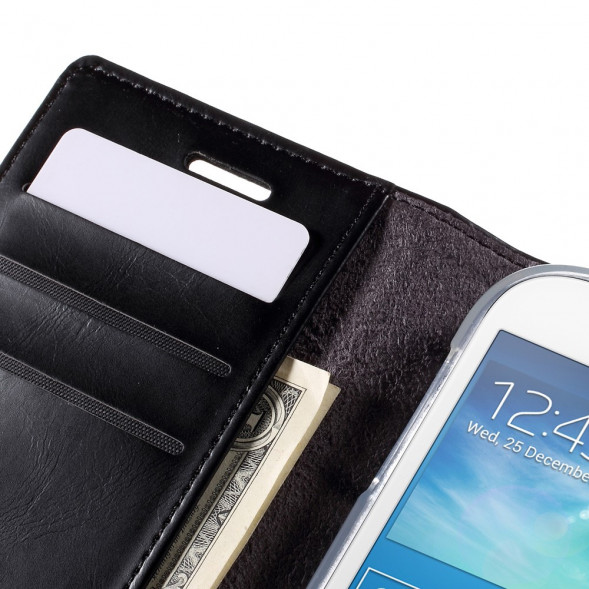 Чехол книжка для Samsung Galaxy Grand Neo i9060, i9062, i9082 (черный)