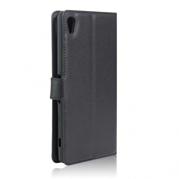 Чехол книжкой с визитницей для Sony Xperia XA Ultra (Черный)