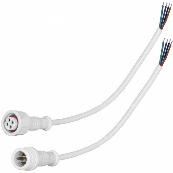 Разъем 4pin WP L=40 D=13mm 4*0.3mm2