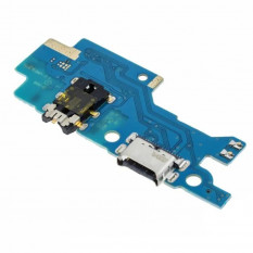 Шлейф для Samsung M215 Galaxy M21, M307 Galaxy M30s, M315 Galaxy M31 плата на разъем зарядки, разъем гарнитуры, микрофон