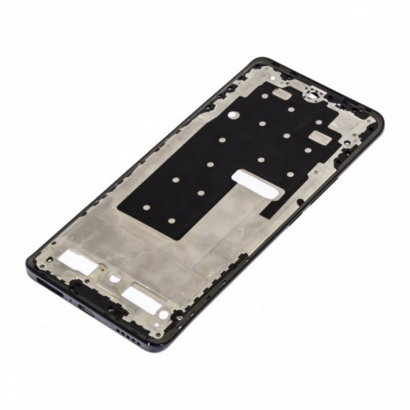 Рамка дисплея для Huawei Honor 50 (NTH-NX9) (Черная) средняя часть корпуса