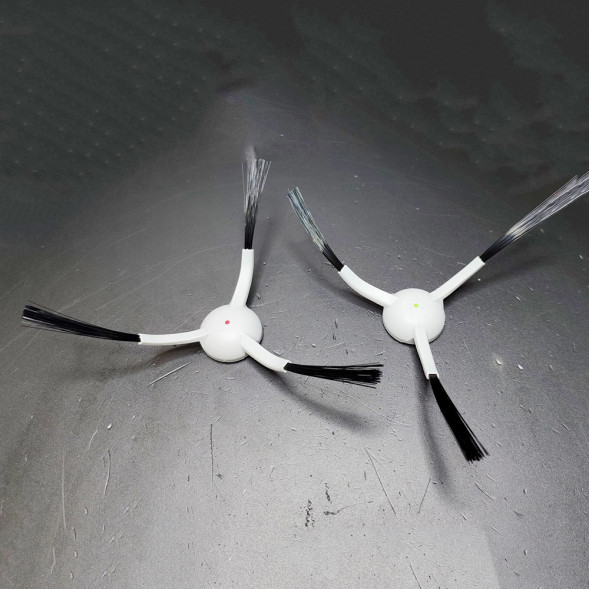 Боковые щетки (R-L) Xiaomi Lydsto G2 JCB-G2-W03, G2D CDZ-G2D-W03 белые