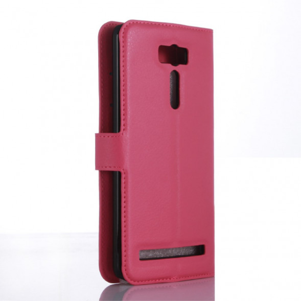 Чехол книжка с визитницей для Asus Zenfone 2 Laser ZE601KL (Пурпурный)