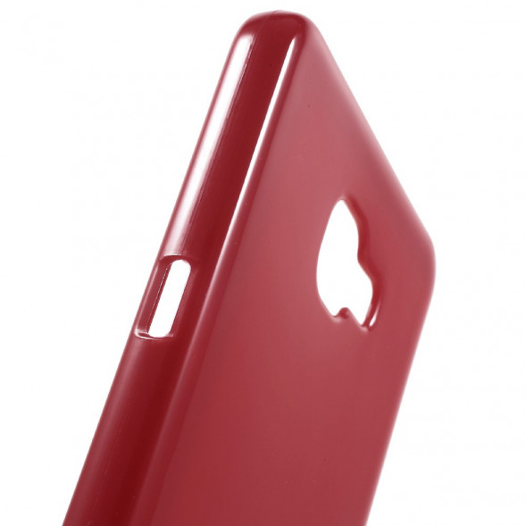 TPU Чехол накладка для Samsung Galaxy A9 (2016) (Красный)