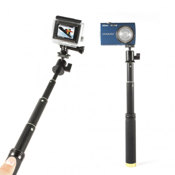 Активный выдвижной селфи монопод для камеры GoPro