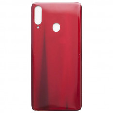 Задняя крышка для Samsung Galaxy A20s A207F (Красный)