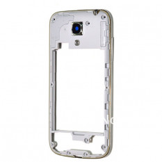 Средняя часть корпуса для Samsung Galaxy S4 mini i9190 (Серебристая)
