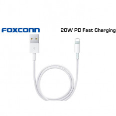Кабель USB Lightning iPhone 5 FOXCONN (белый)