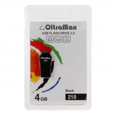 Флеш-накопитель 4Gb OltraMax 210 USB 2.0 (чёрный)