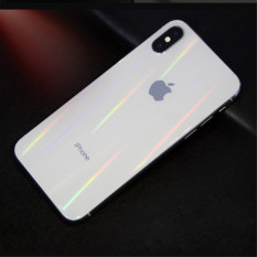 Силиконовая пленка Multi-color для iPhone X на заднюю крышку