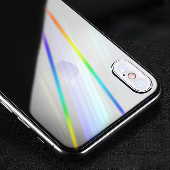 Силиконовая пленка Multi-color для iPhone X на заднюю крышку