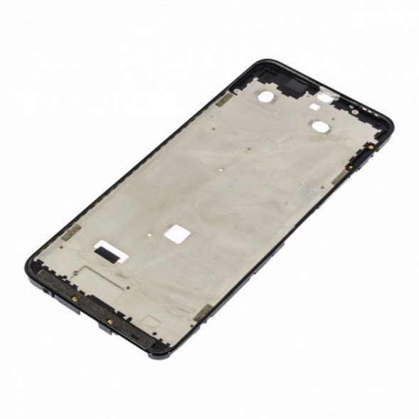 Рамка дисплея для ZTE Blade A71 (Черный) средняя часть