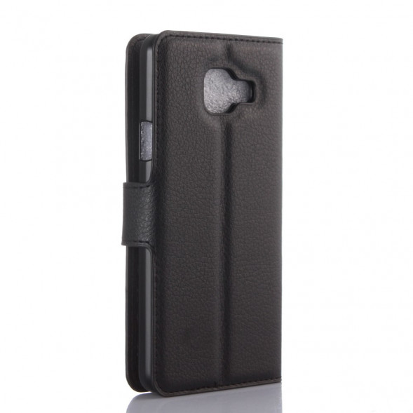 Чехол книжка с визитницей для Samsung Galaxy A3 (2016) SM-A310 (Черный)