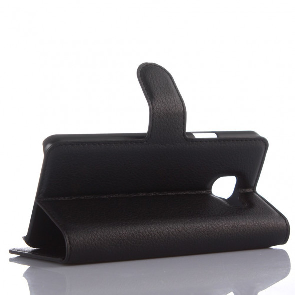 Чехол книжка с визитницей для Samsung Galaxy A3 (2016) SM-A310 (Черный)