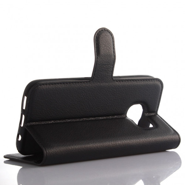 Чехол книжка с визитницей для Samsung Galaxy S7 (SM-G930) (Черный)