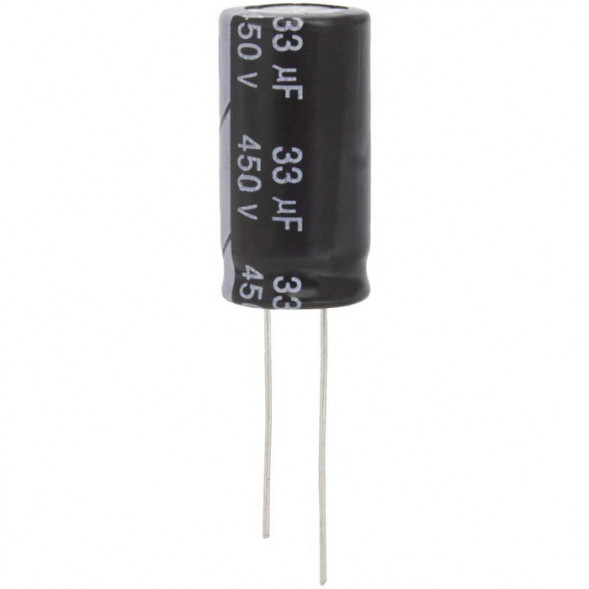 Конденсатор 33 UF 450V 105*C 13*25 (JWCO)