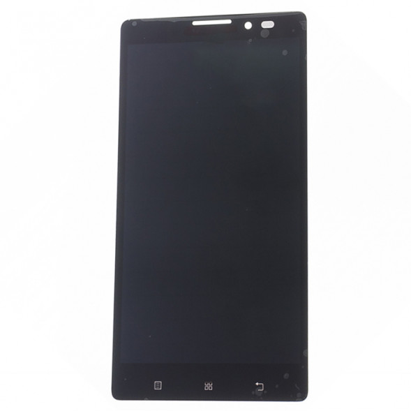 Дисплей для Lenovo K910 в сборе с тачскрином (Черный)