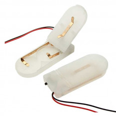 BH CR2032 IP44 white Батарейный отсек на на проводе 2xCR2032 (белый)
