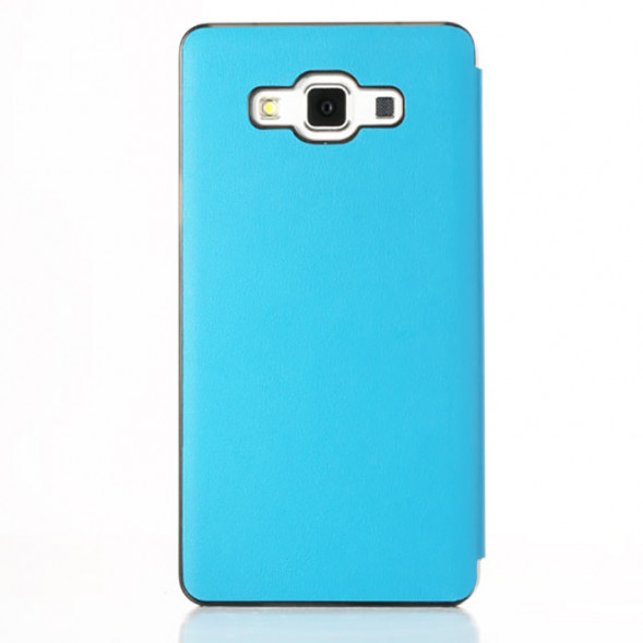 Чехол с активным окном для Samsung Galaxy A7 ROCK Uni (Голубой)