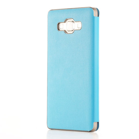 Чехол с активным окном для Samsung Galaxy A7 ROCK Uni (Голубой)