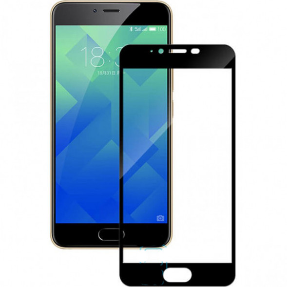 3D Защитное стекло для Meizu M5S (Черный)