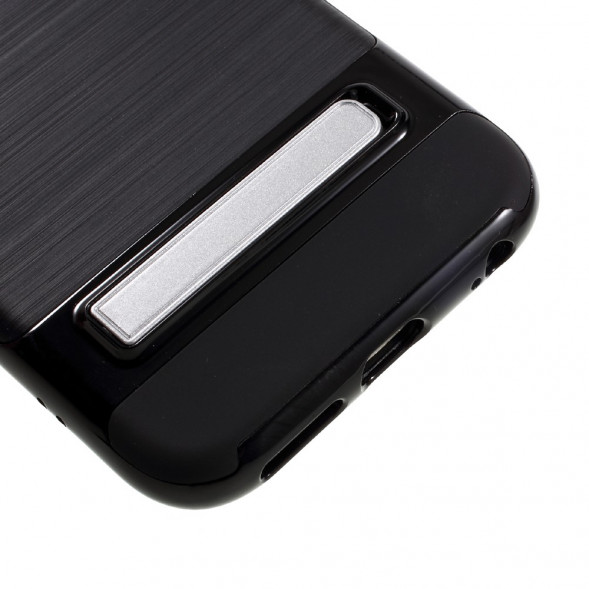 Гибридный чехол с подставкой для iPhone 6 / 6S (черный)