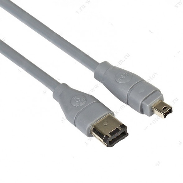 Кабель SATA 4 pin - 6 pin SmartBuy FireWire KA130, 3.0м (серый)