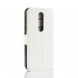 Чехол с визитницей для Nokia 7.1 (белый)