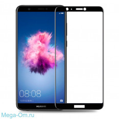 Защитное стекло 3D для Huawei P Smart (черный)