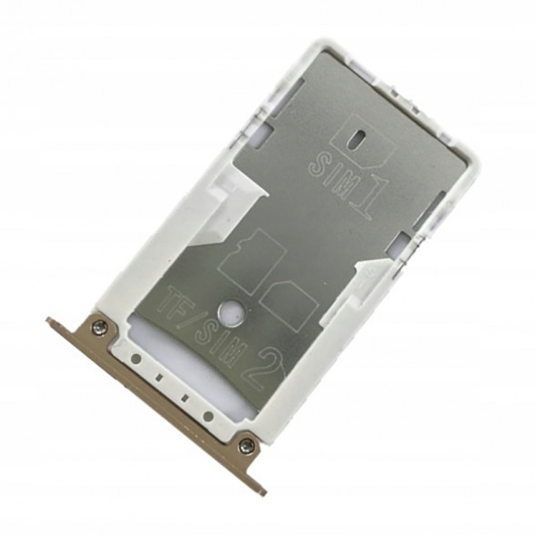 Контейнер SIM лоток для Xiaomi Redmi Note 4X (Золото)