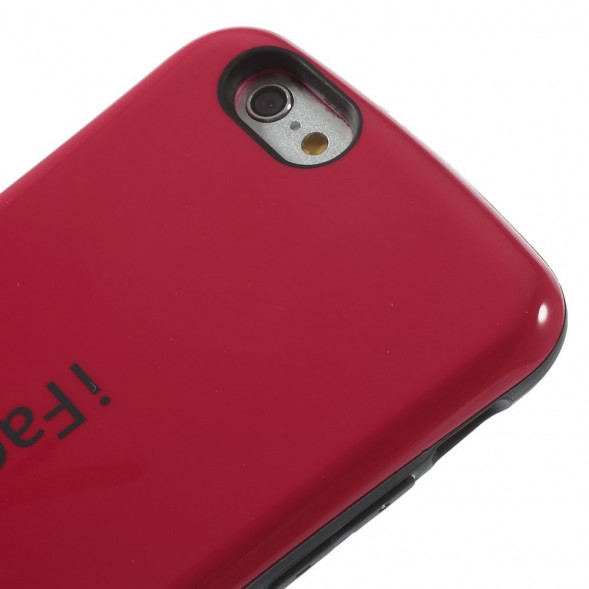 Противоударный чехол iFace для iPhone 6, 6S (Малиновый)