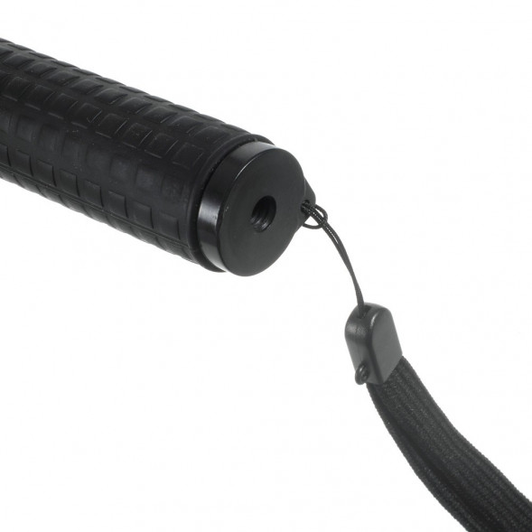 Алюминиевый выдвижной монопод селфи с 3,5 мм аудио кабелем для iPhone 6, 6s, 5s, 5, GoPro (Синий)